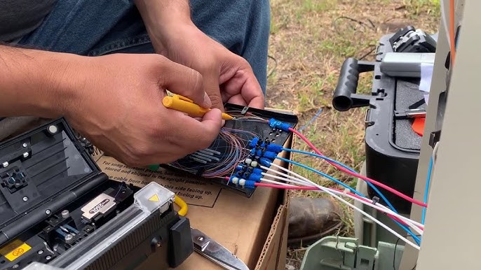 Fiber Optic Splicing in Portland, OR by NW Fiber Co