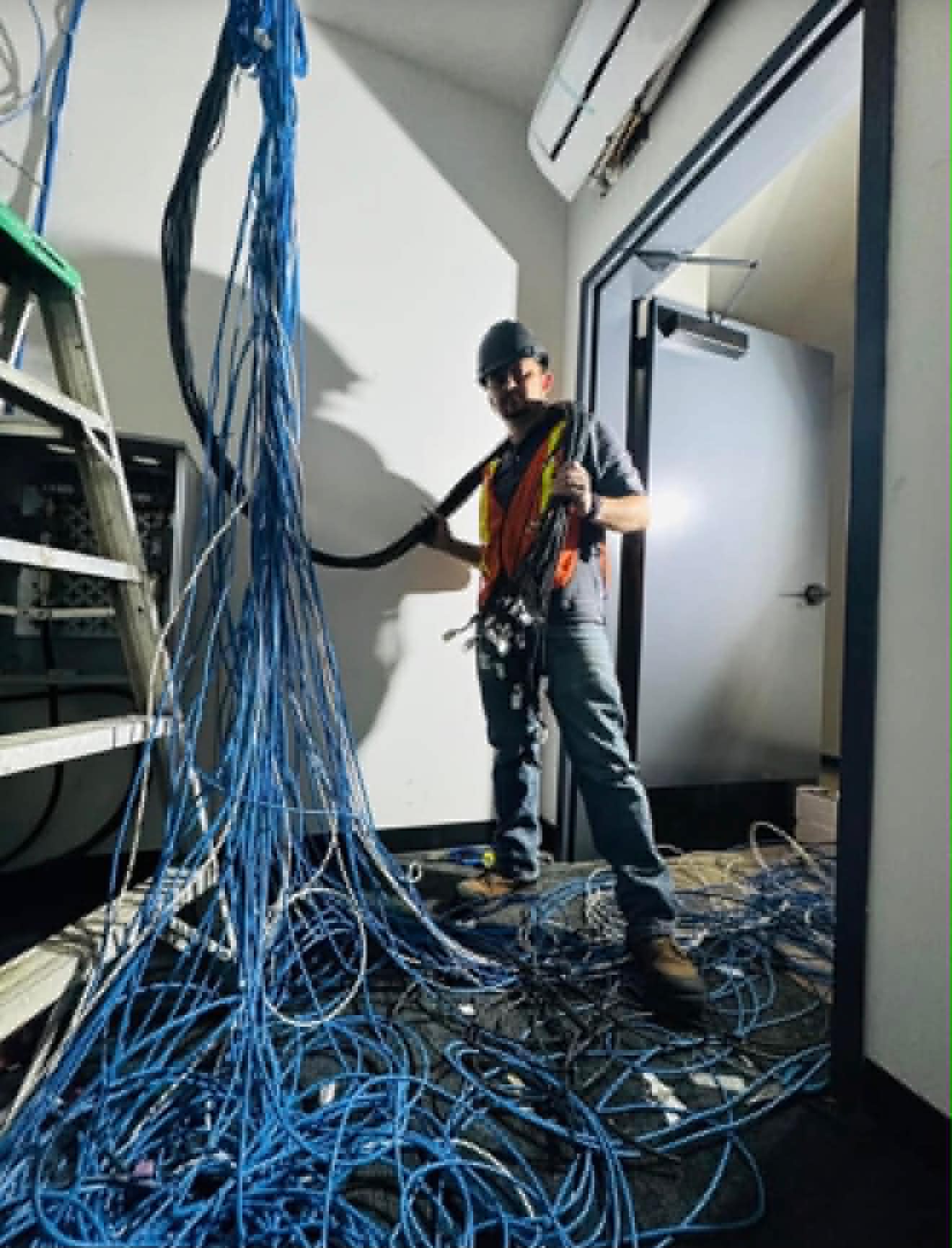 Structured network cabling installation by NW Fiber Co